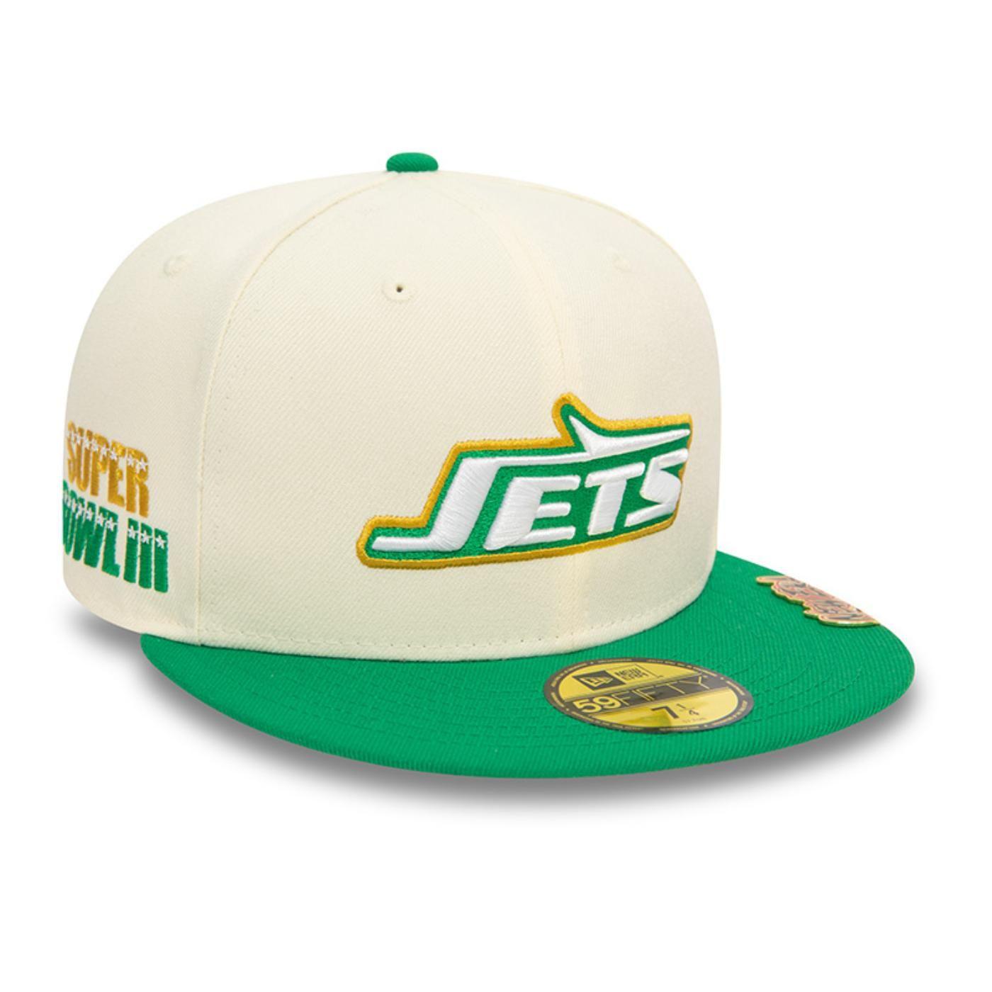 Gorra 59Fifty New York Jets NFL Pin Pack White - 60565550-0