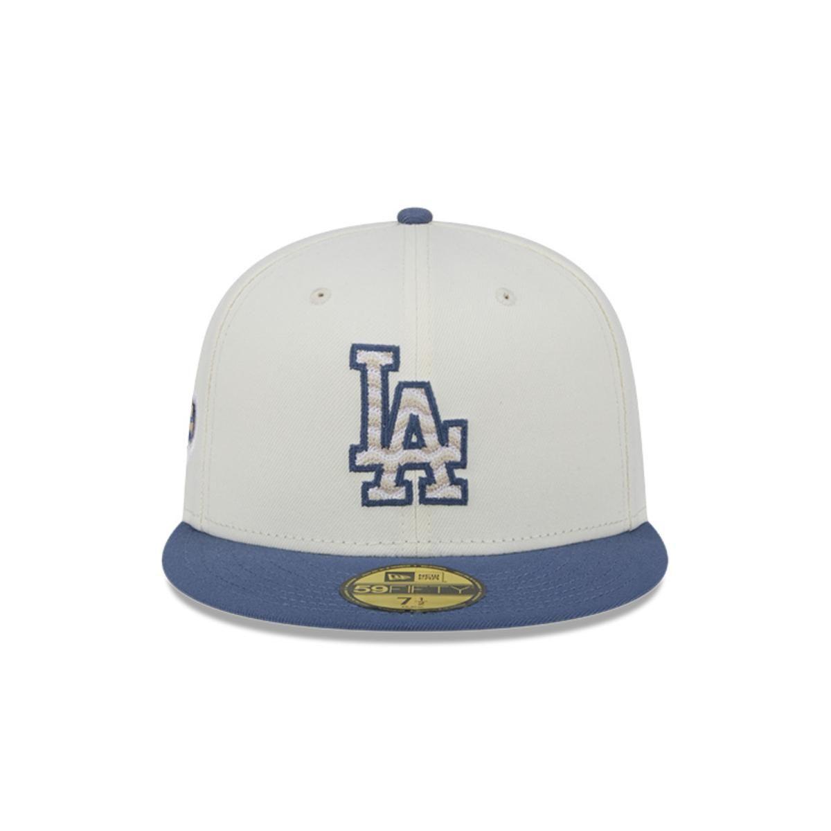 Gorro 59fifty MLB Los Angeles Dodgers Wavy Chainstitch White - 60565709-2