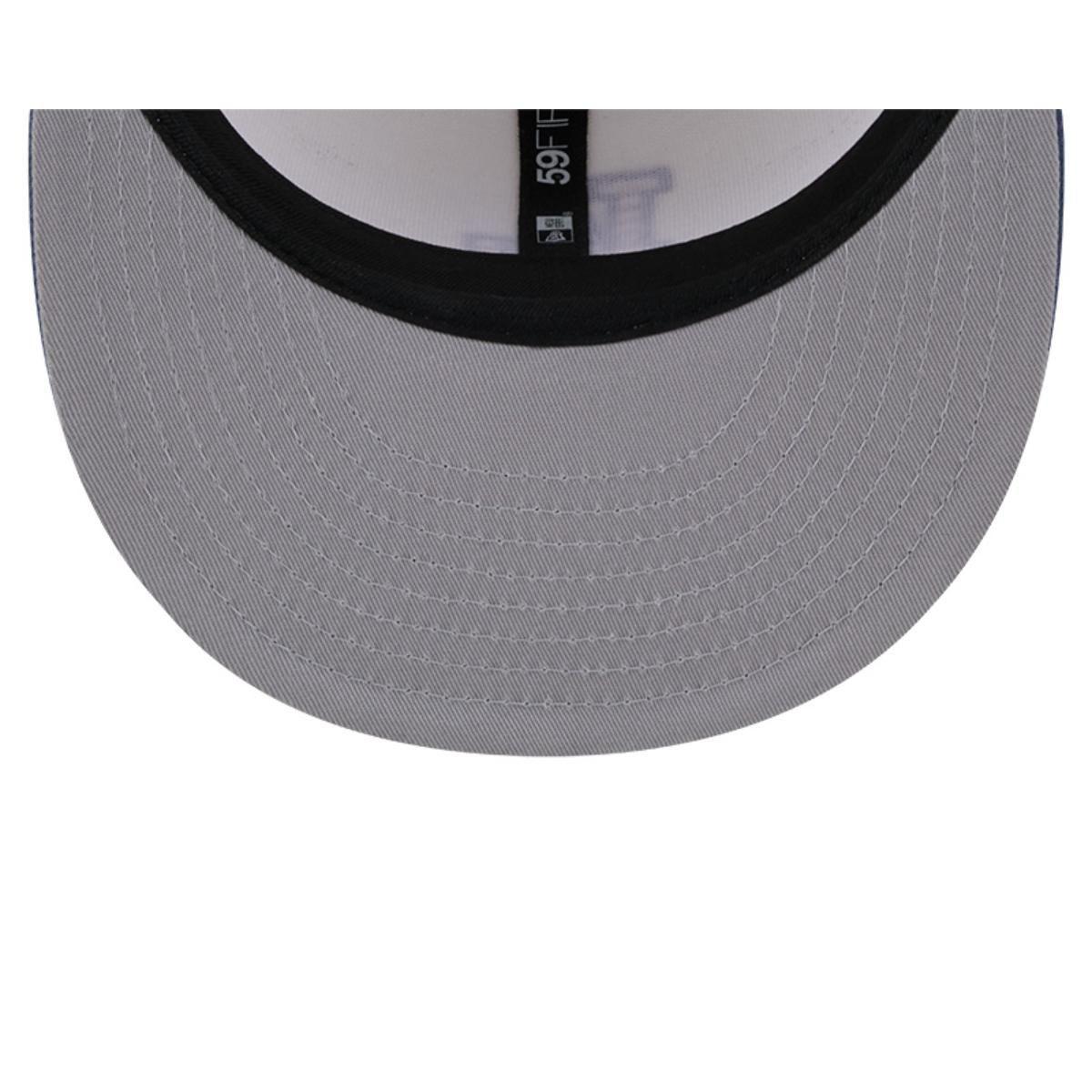 Gorro 59fifty MLB Los Angeles Dodgers Wavy Chainstitch White - 60565709-6