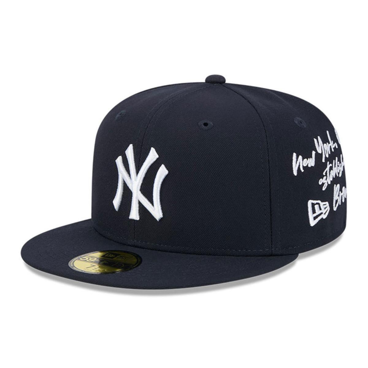 Gorra 59Fifty New York Yankees MLB Team Verbiage Navy - 60573625-0