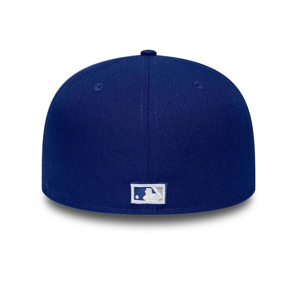 Gorra 59Fifty MLB Los Angeles Dodgers Side Patch Azul Marino - 60870091-3