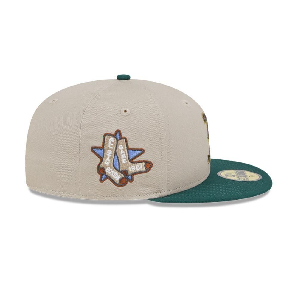 Jockey Boston Red Sox MLB 59Fifty Tree Bark Fill Grey - 60553967-3