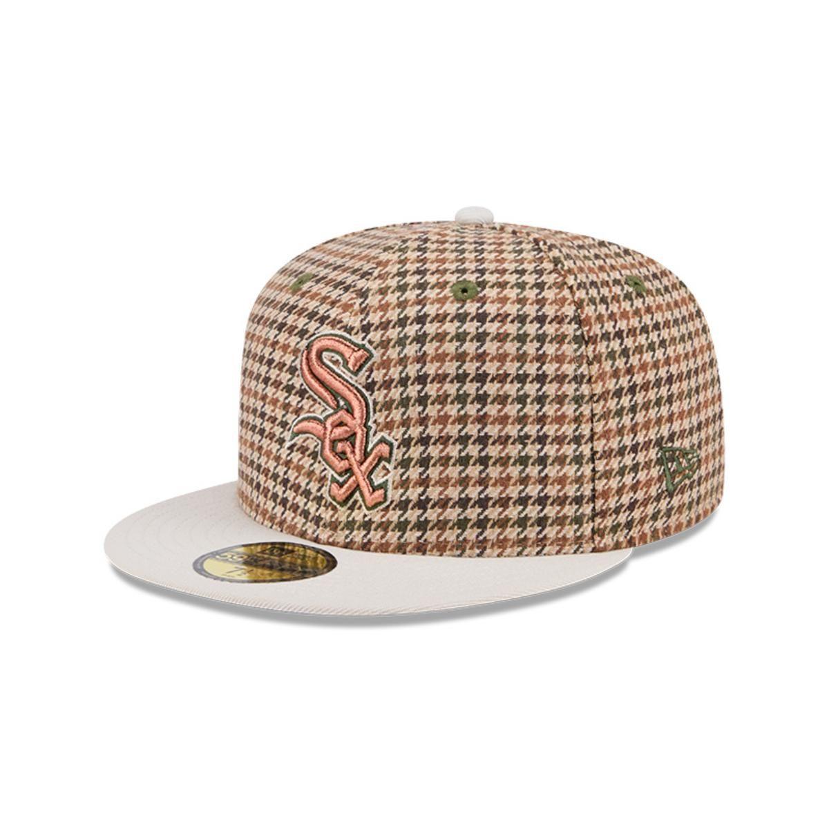 Gorra 59Fifty Chicago White Sox MLB Houndstooh Open Brown - 60573416-1