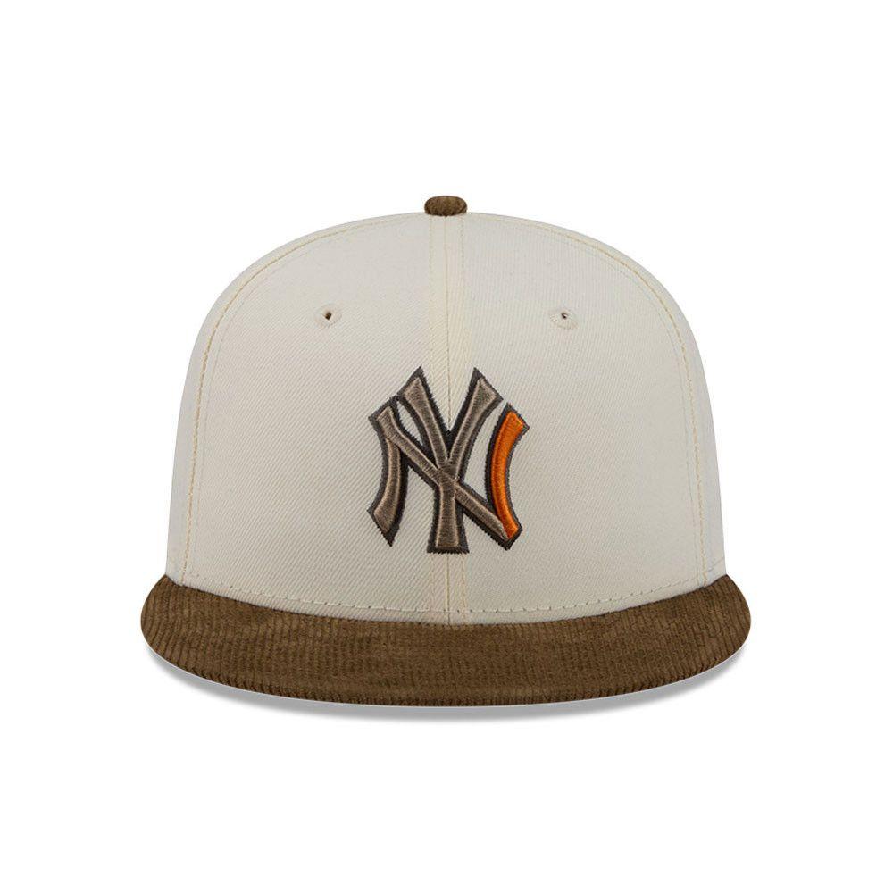 Gorra 59Fifty MLB New York Yankees Corduroy Blanco - 60871321-2
