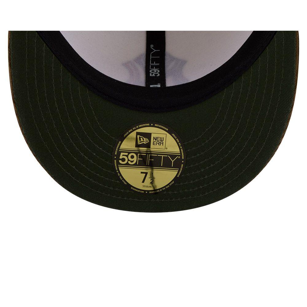 Gorra 59Fifty MLB New York Yankees Corduroy Blanco - 60871321-6