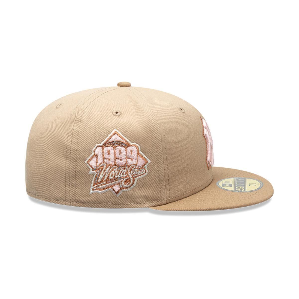 Gorra 59Fifty New York Yankees Pink Khaki Beige - 70861688-3