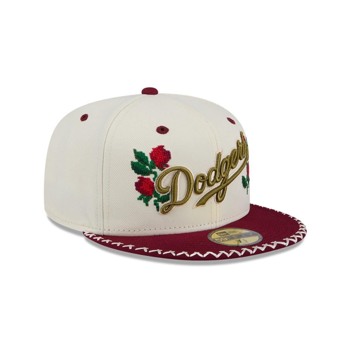 Gorra 59Fifty  MLB Los Angeles Dodgers Novelty Stitch White - 60645866-1