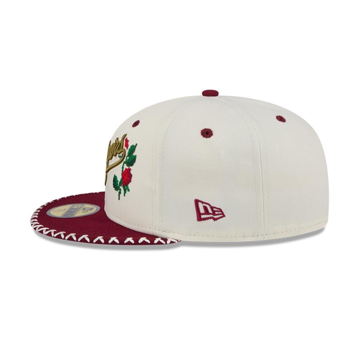 Gorra 59Fifty  MLB Los Angeles Dodgers Novelty Stitch White - 60645866-4