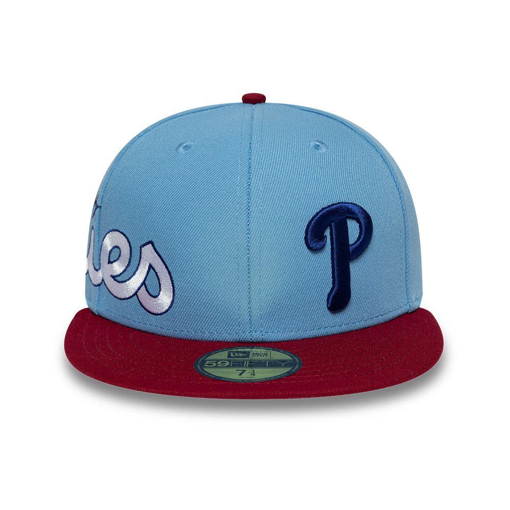 Gorra 59Fifty NBA Philadelphia Phillies MLB Multi Logo Celeste - 60956681-2