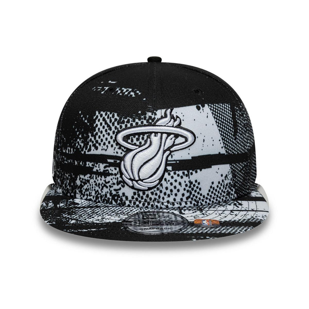 Gorra 9Fifty Miami Heat NBA Tip Off Dark Black - 60582414-2