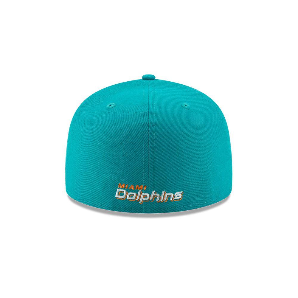 Gorra 59Fifty Miami Dolphins NFL  Clásicos Turquoise - 70339254-5