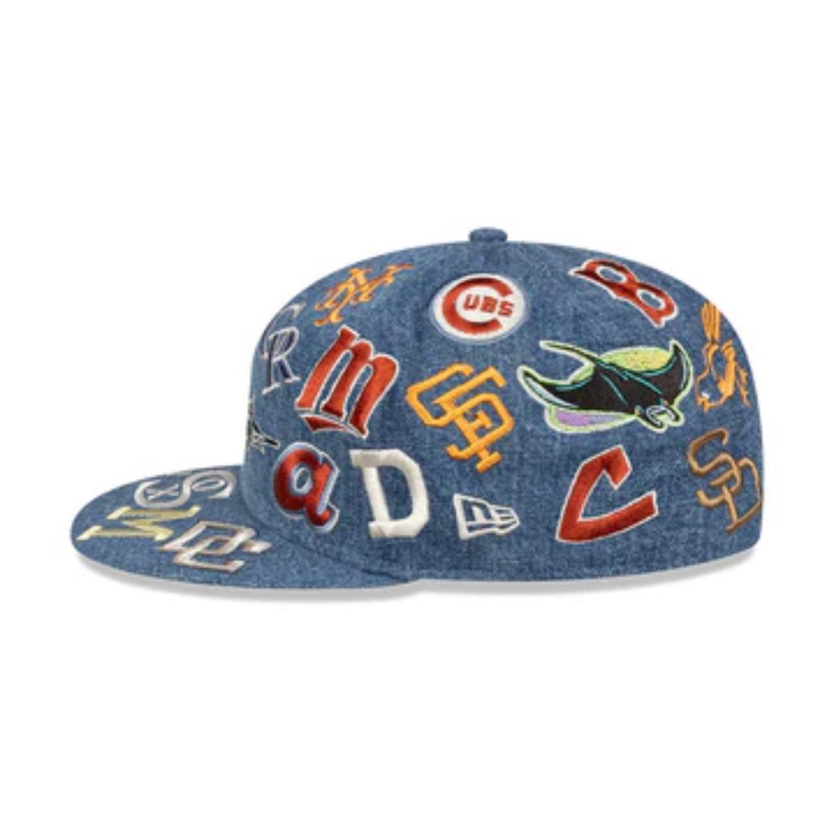 Gorra 9Fifty Mlb Properties All Over MLB All Over Black - 14388316-4