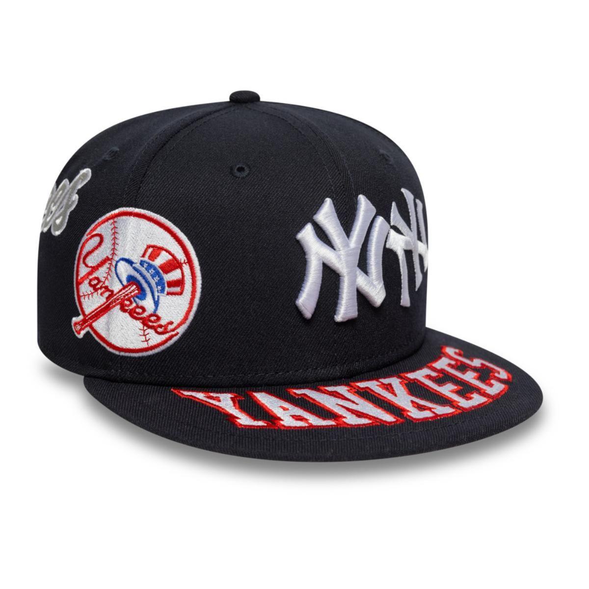 Gorra 59Fifty New York Yankees Img MLB All Over Azul - 60691179-0