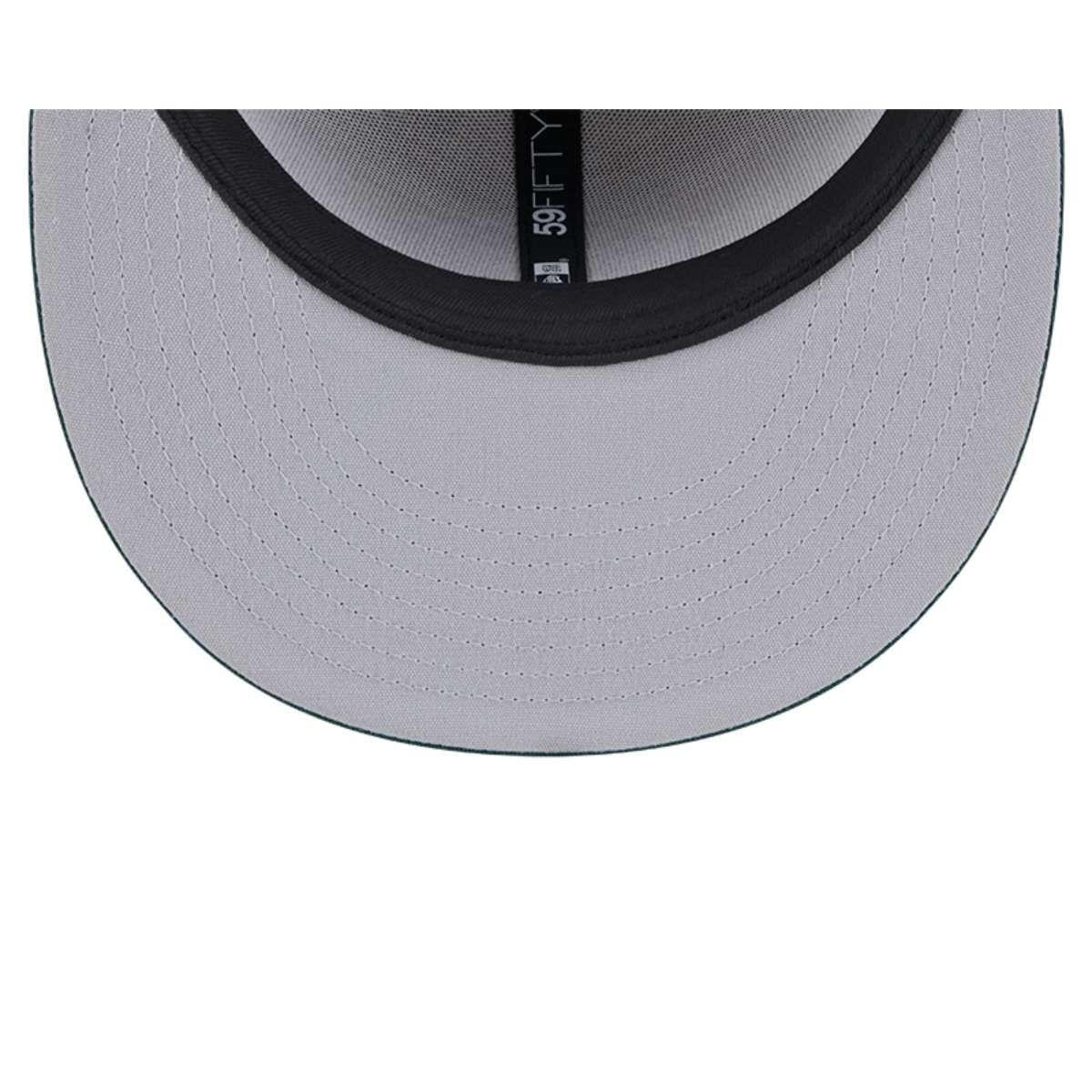 Jockey Chicago Bulls NBA 59Fifty Tree Bark Fill Grey New Era - 60553971-6