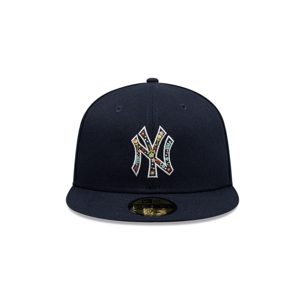 Gorra 59Fifty New York Yankees MLB Floral Infilled Navy - 14500048-2