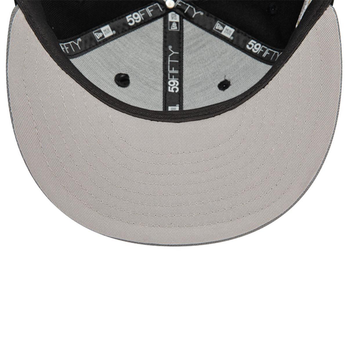 Gorra 59Fifty Oakland Athletics MLB Contrast Pin Black - 60565071-4