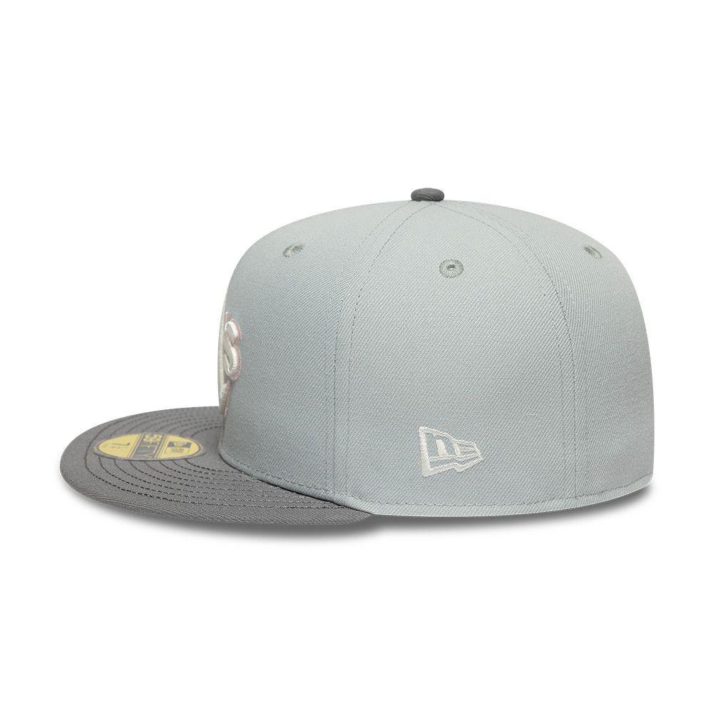 Gorra 59Fifty MLB Oakland Athletics Sakuranagashi Gris - 14952259-2