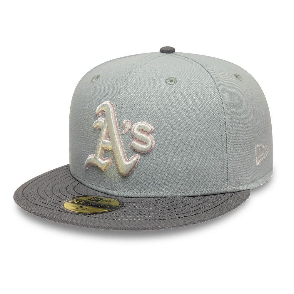 Gorra 59Fifty MLB Oakland Athletics Sakuranagashi Gris - 14952259-6
