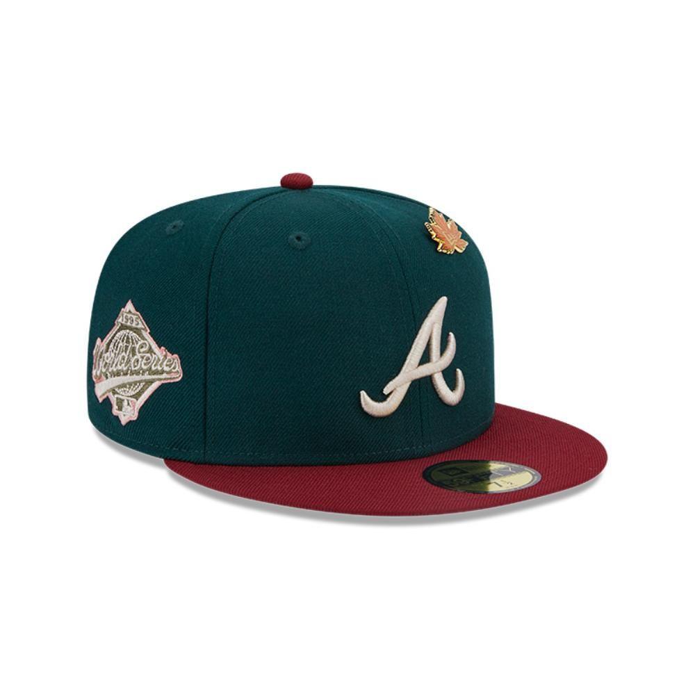 Jockey Atlanta Braves MLB 59Fifty Green Med New Era - 60364474-0