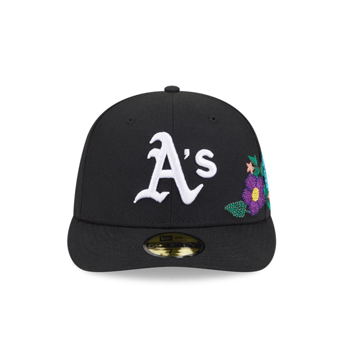 Gorra 59Fifty Oakland Athletics Tonal Florals Black - 60668921-2