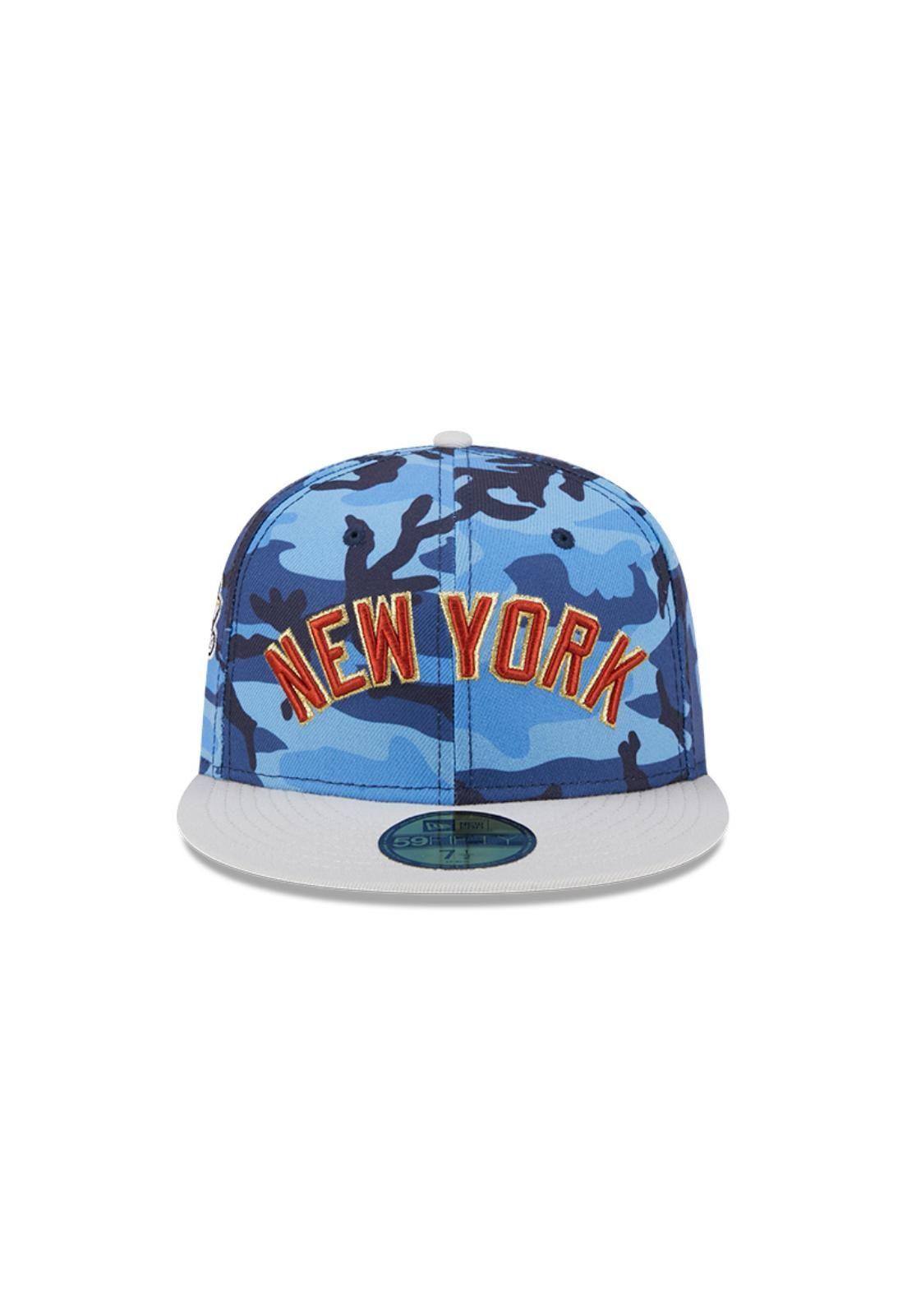 Gorro 59fifty MLB New York Yankees Urban Blue Camo - 60571734-2