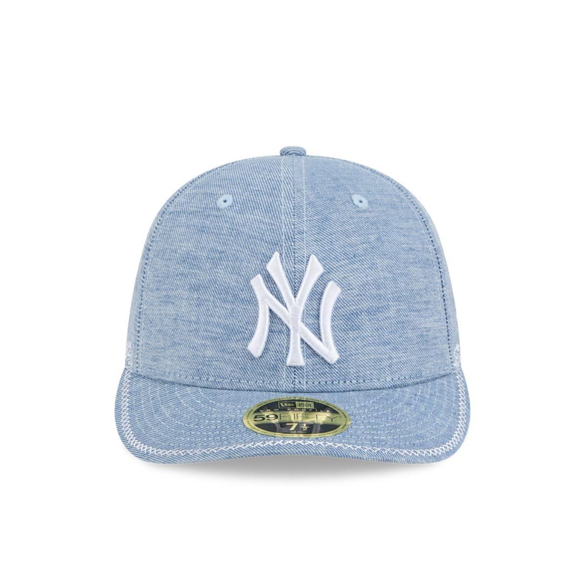 Gorra 59Fifty New York Yankees MLB Hand Stitched Sky Blue - 60668411-2