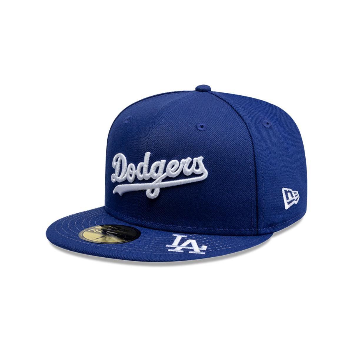 Gorra 59Fifty Los Angeles Dodgers MLB Visor Logo Azul - 14391630-0