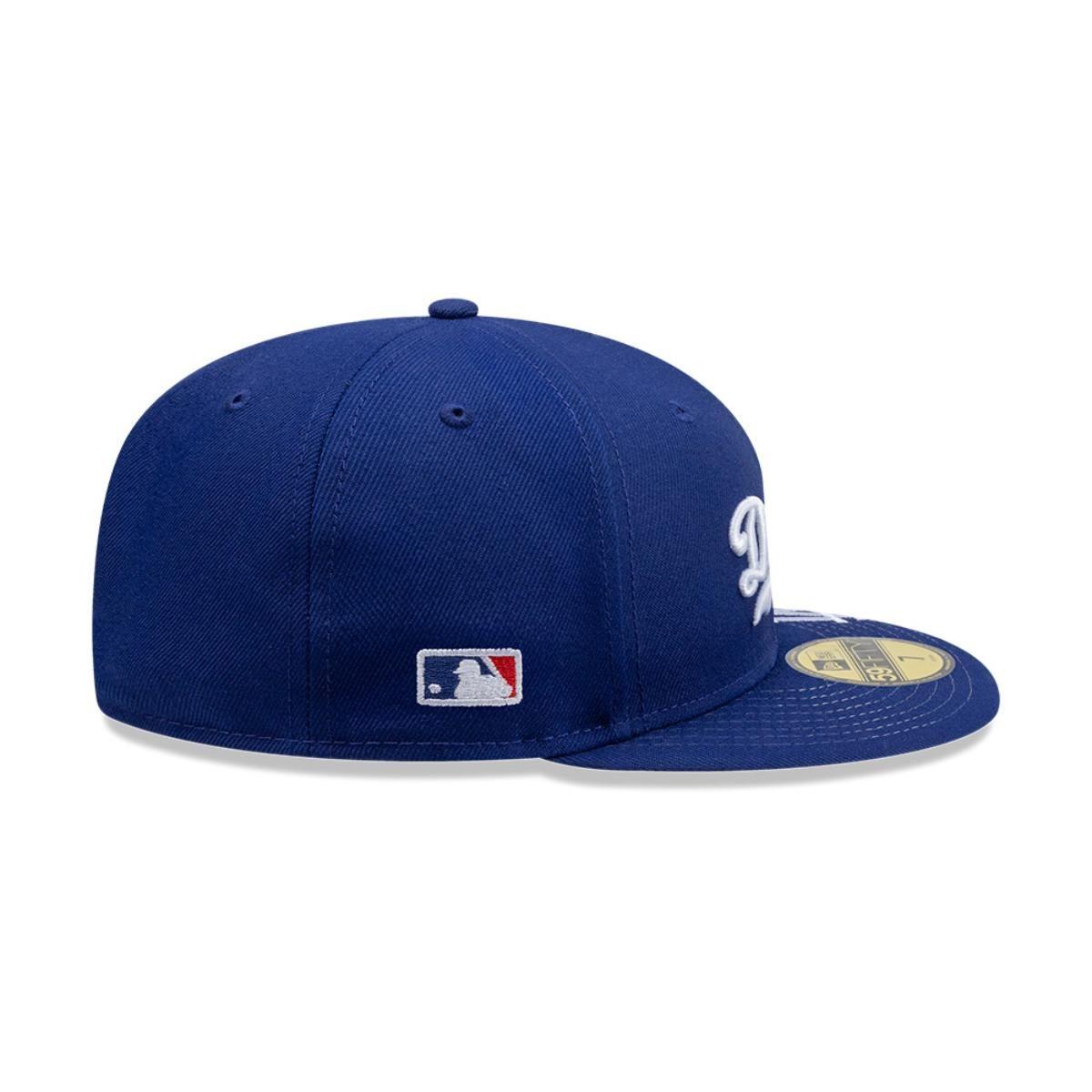 Gorra 59Fifty Los Angeles Dodgers MLB Visor Logo Azul - 14391630-3