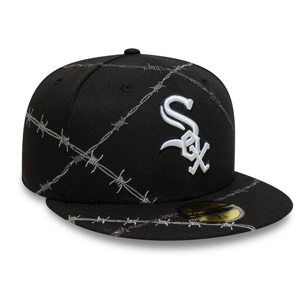 Gorra New Era 59Fifty Chicago White Sox Wire Negro - 60831538-2