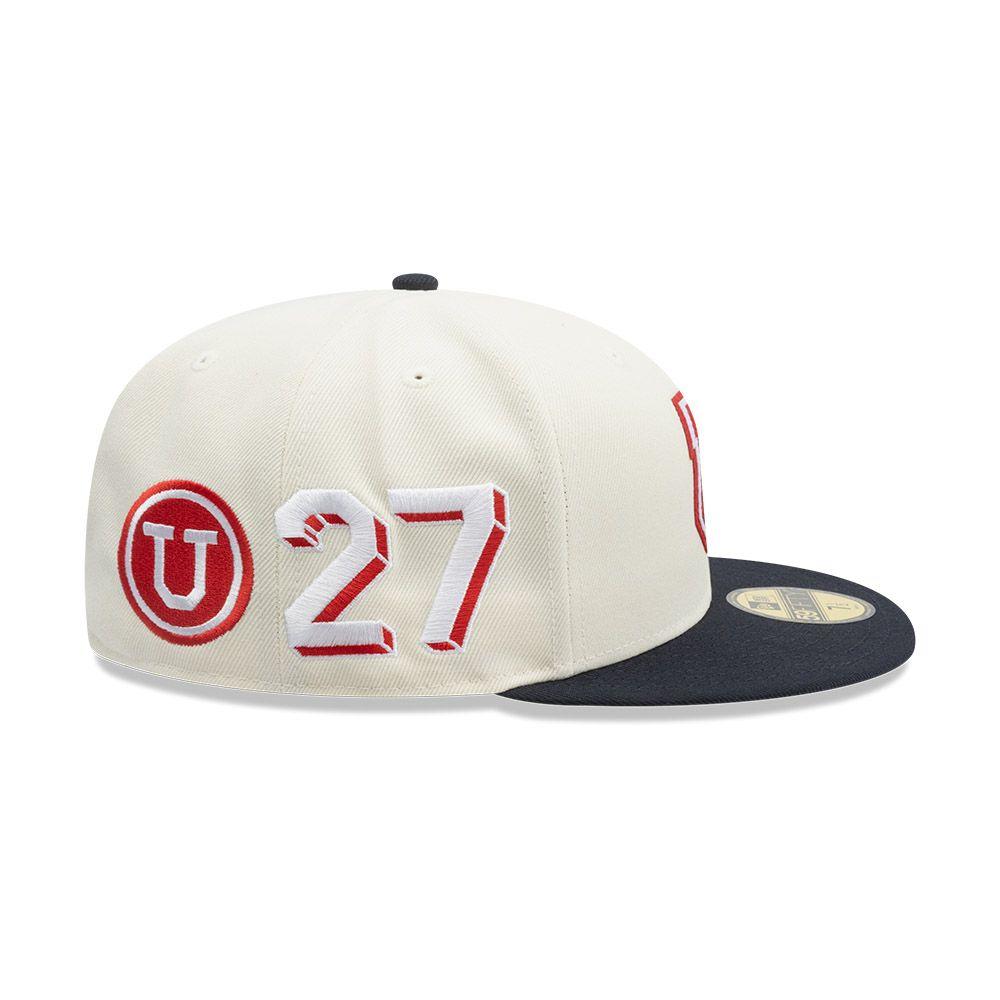 Gorra New Era 59Fifty Universidad De Chile Futbol Blanco-60855527-800-4