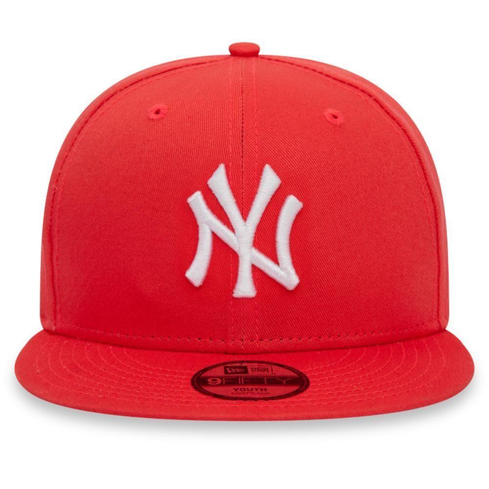 Gorra New York Yankees MLB 9Fifty League Essentials Red Kids - 60435188-2