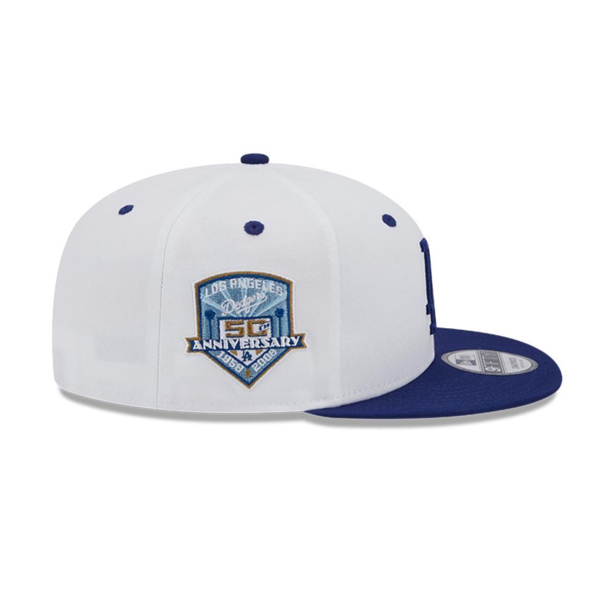 Gorra 9Fifty Los Angeles Dodgers MLB White Crwn Patch White - 60364272-3
