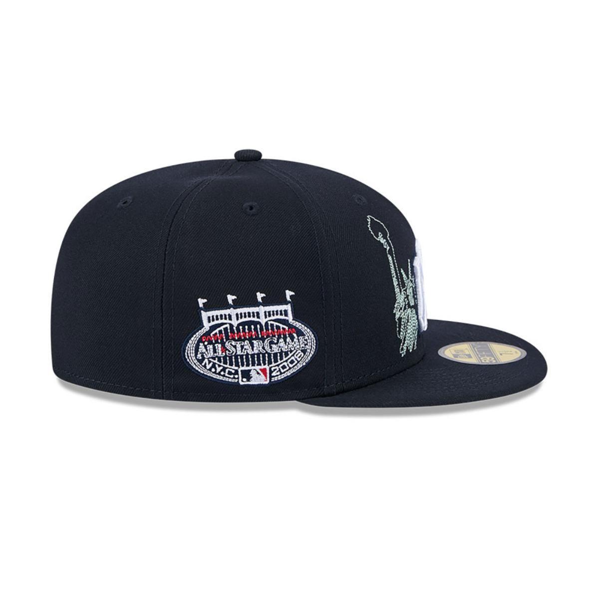 Gorra 59Fifty New York Yankees MLB State Stitch Navy - 60641266-3