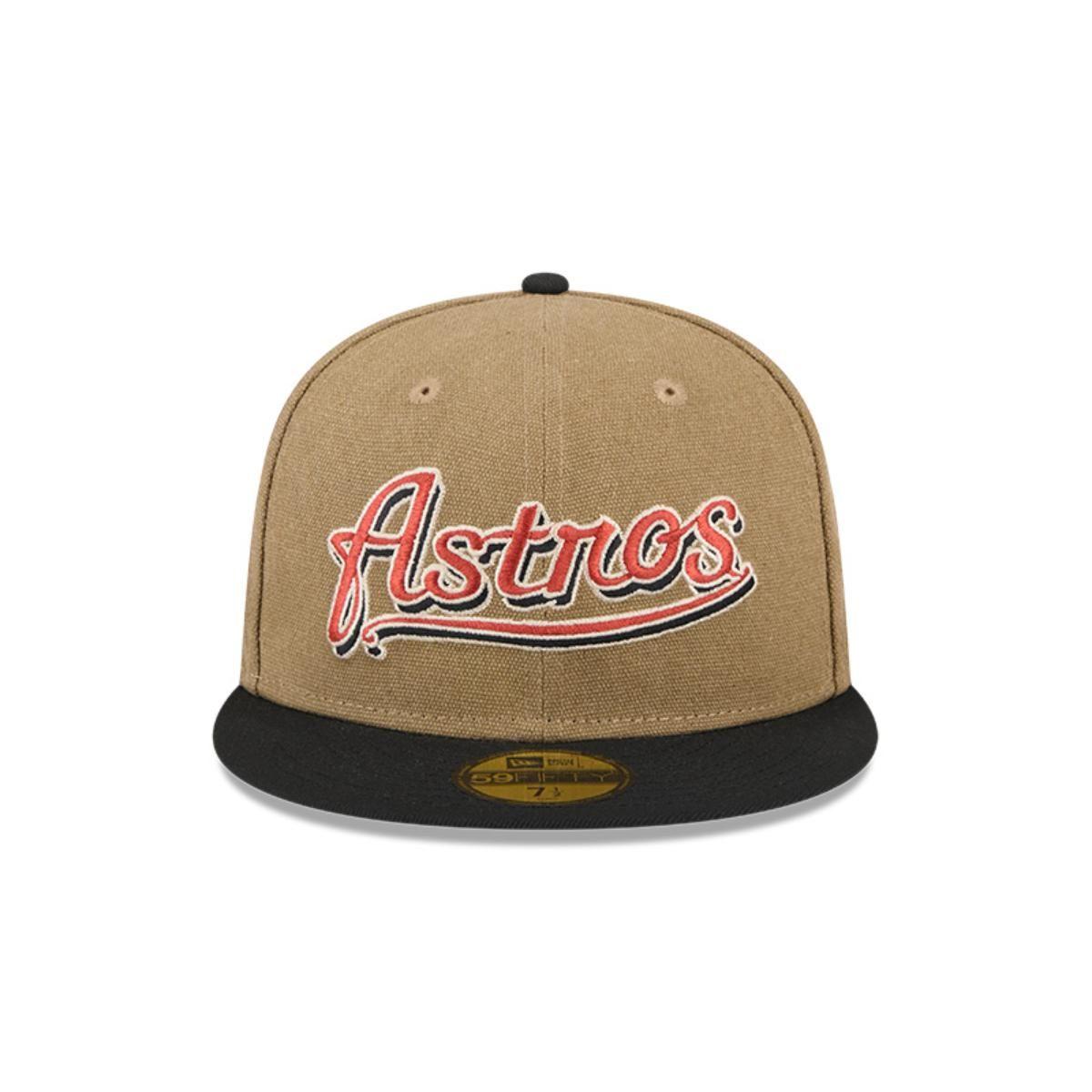 Gorro 59fifty MLB Houston Astros Canvas Crown Med Beige - 60569762-2