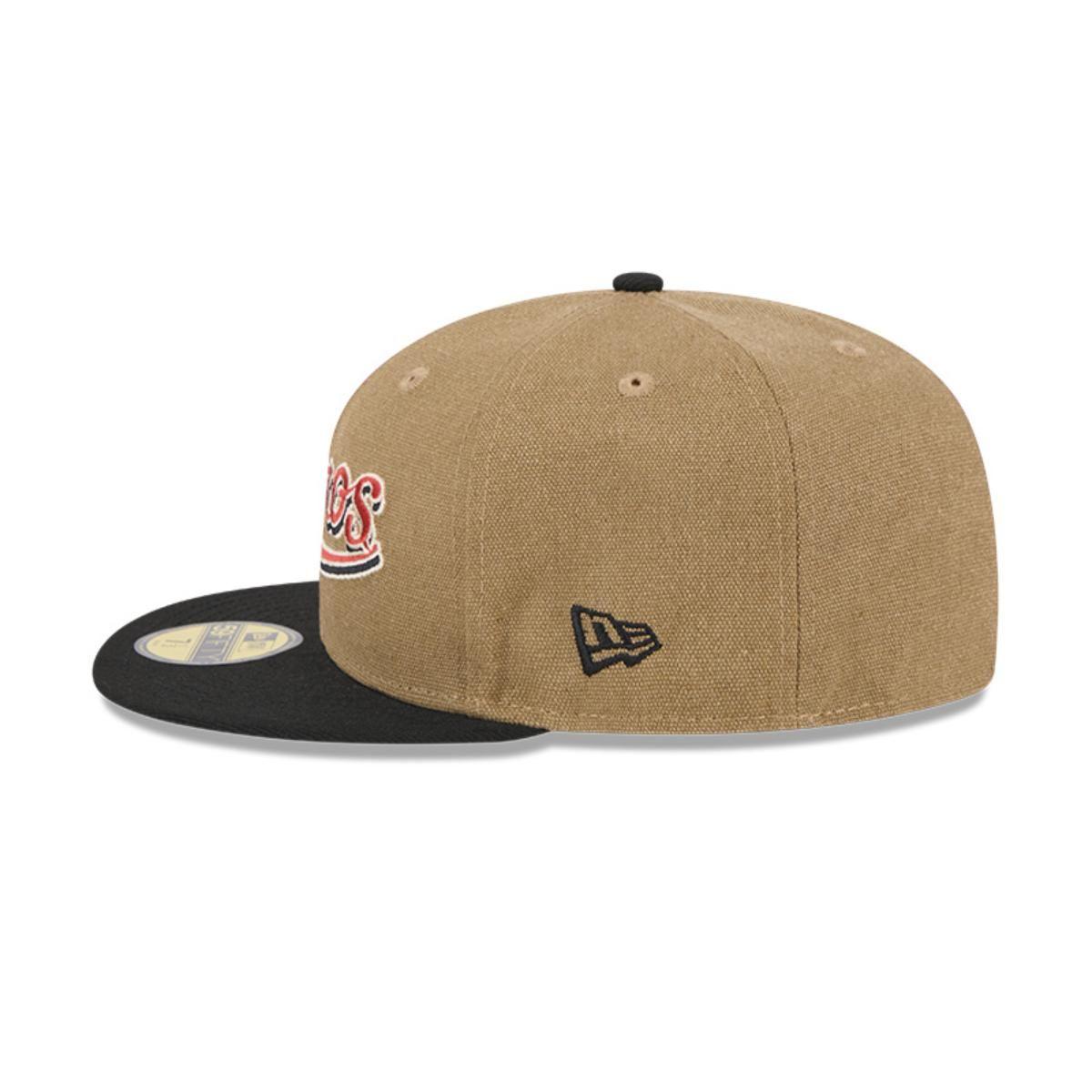 Gorro 59fifty MLB Houston Astros Canvas Crown Med Beige - 60569762-4