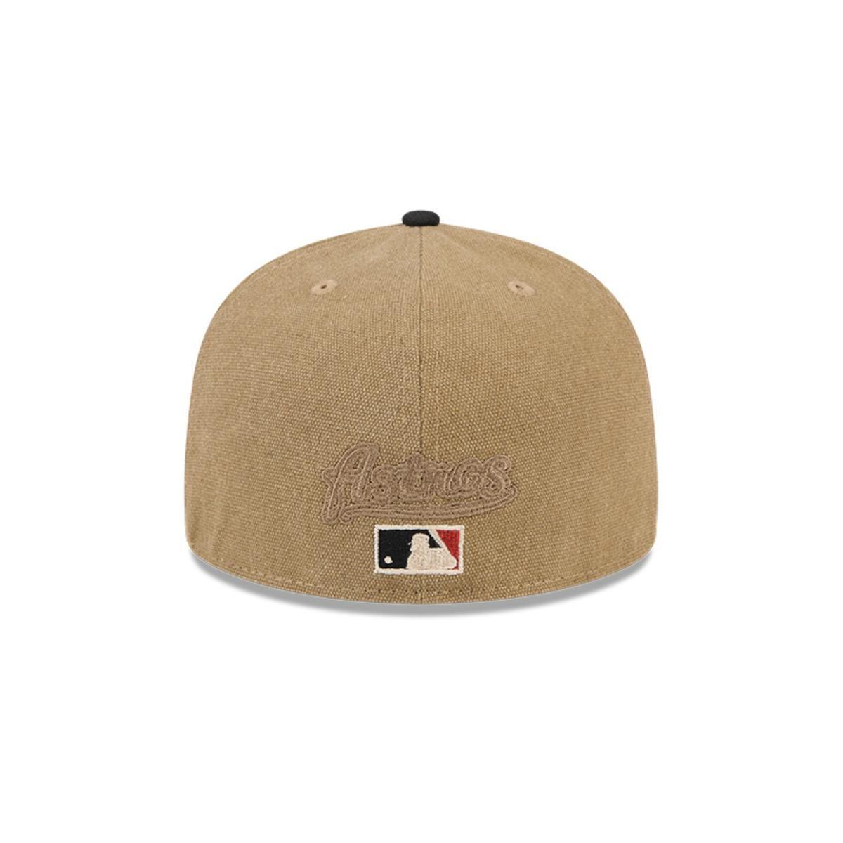 Gorro 59fifty MLB Houston Astros Canvas Crown Med Beige - 60569762-5
