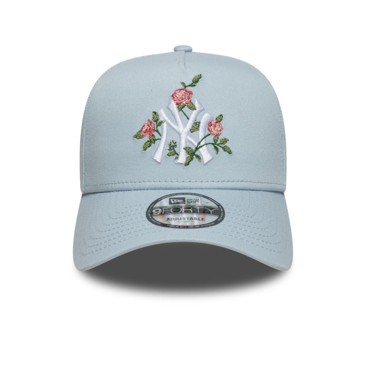 Gorra 9Forty New York Yankees MLB Floral Azul - 60765922-2