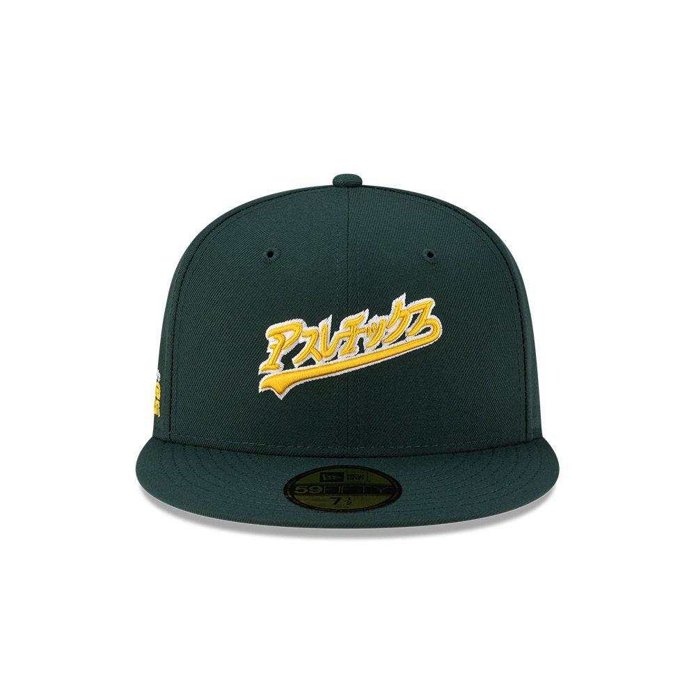 Gorra New Era 59Fifty Oakland Athletics Hyperfly X MLB 2025 Verde - 60772222-1