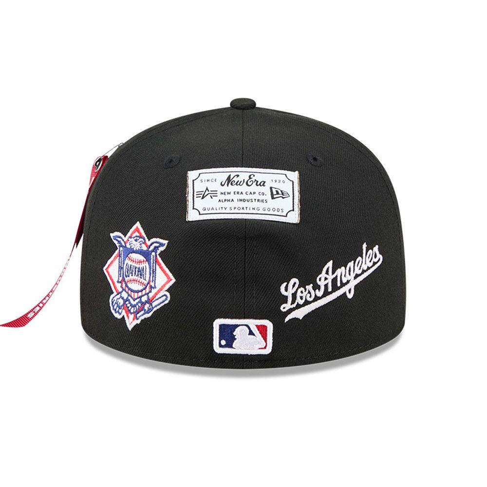 Gorra 59Fifty Los Angeles Dodgers Alpha Industries Black - 60692322-4
