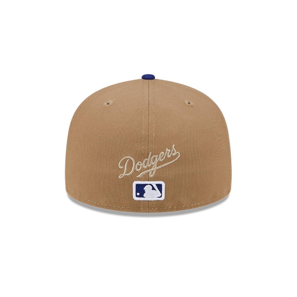 Gorra 59Fifty Los Angeles Dodgers MLB 8-Bit Wordmark Beige - 60573336-5