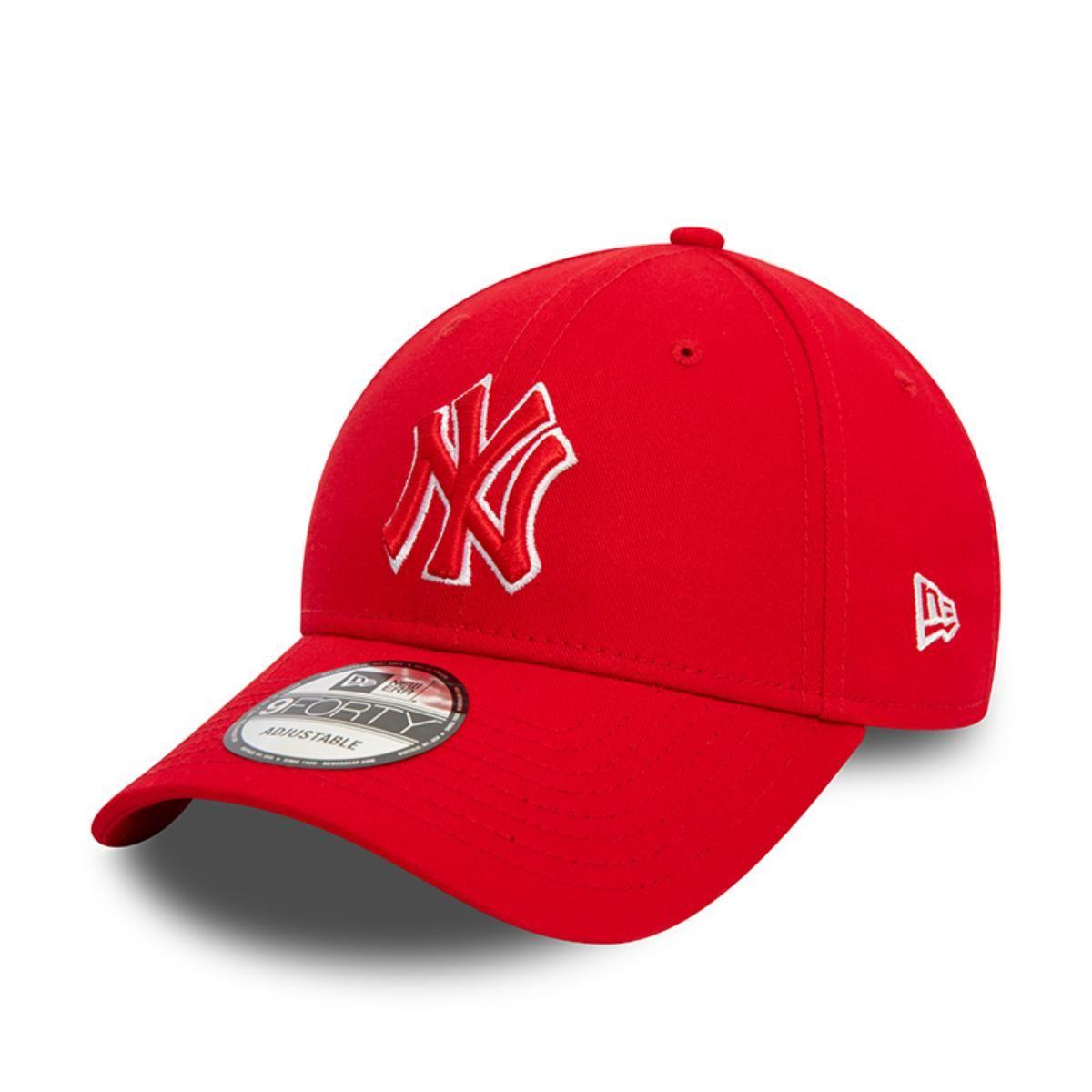 Gorra 9Forty New York Yankees MLB Outline Logo Red - 60565119-0