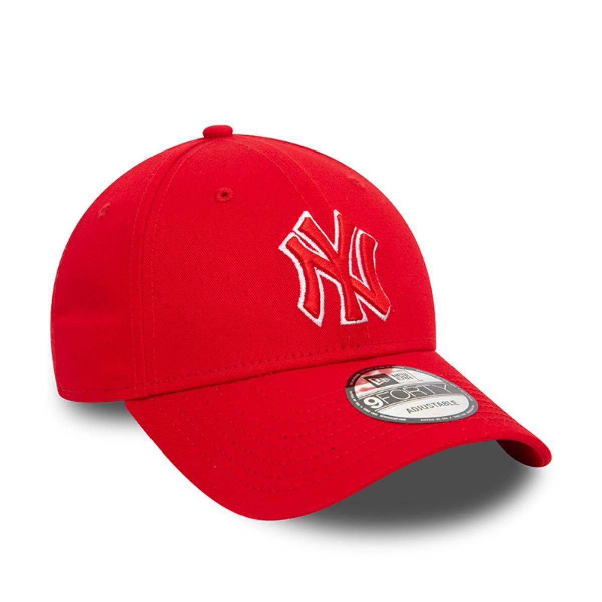 Gorra 9Forty New York Yankees MLB Outline Logo Red - 60565119-1