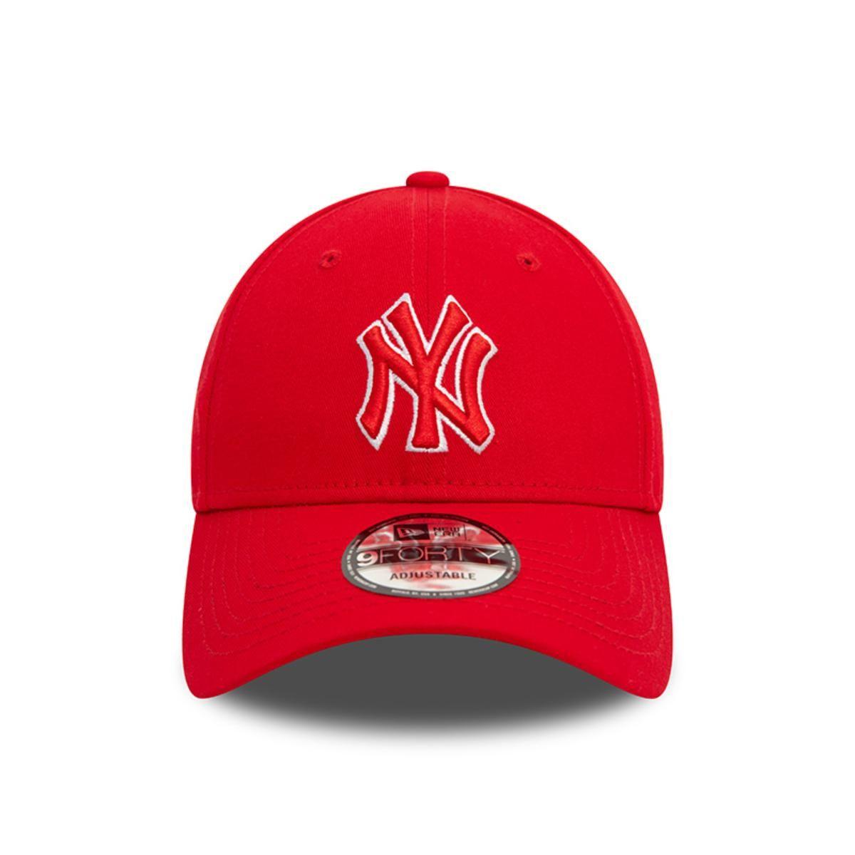 Gorra 9Forty New York Yankees MLB Outline Logo Red - 60565119-2