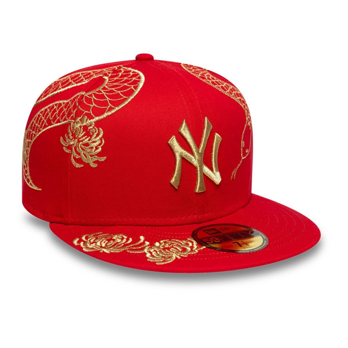 Gorra 59Fifty New York Yankees MLB Year Of the Snake Red - 60675491-0