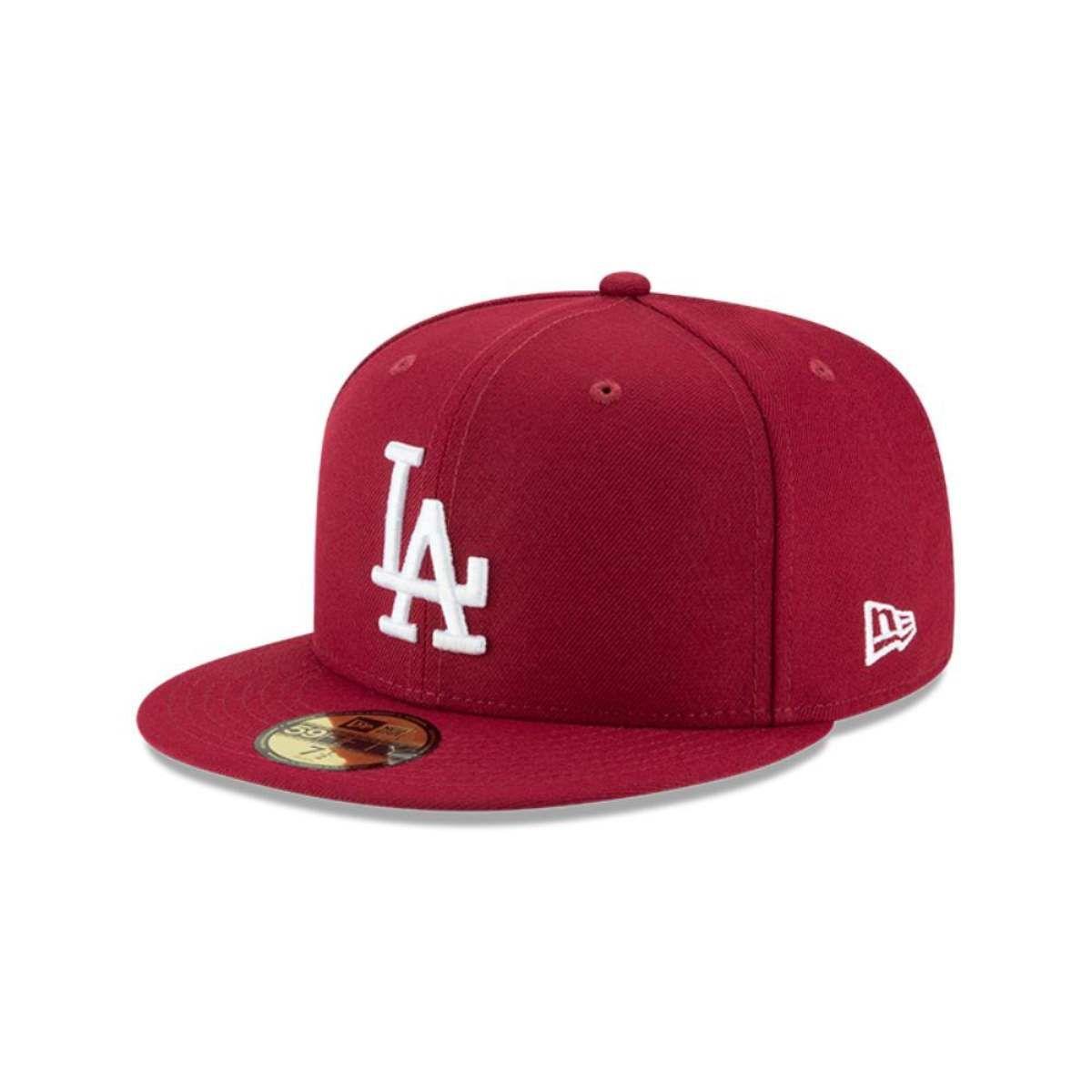 Jockey Los Angeles Dodgers MLB 59Fifty Dark Red - 11591148-0
