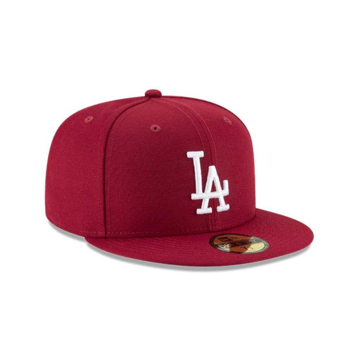 Jockey Los Angeles Dodgers MLB 59Fifty Dark Red - 11591148-1