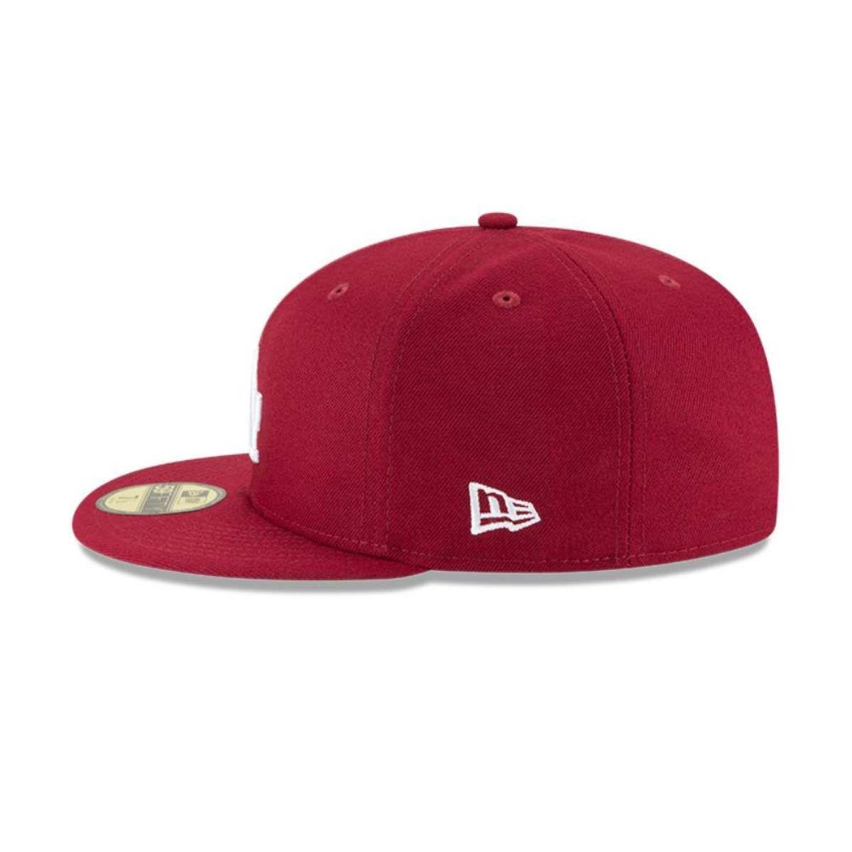 Jockey Los Angeles Dodgers MLB 59Fifty Dark Red - 11591148-3