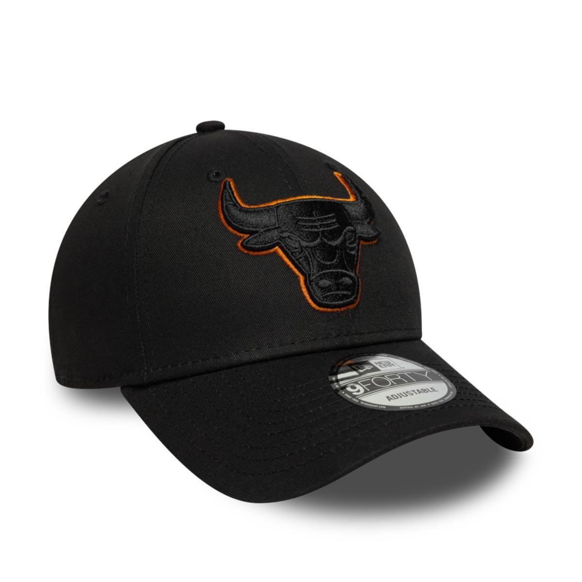 Gorra 9Forty Chicago Bulls Team Outline Negro - 60691402-1