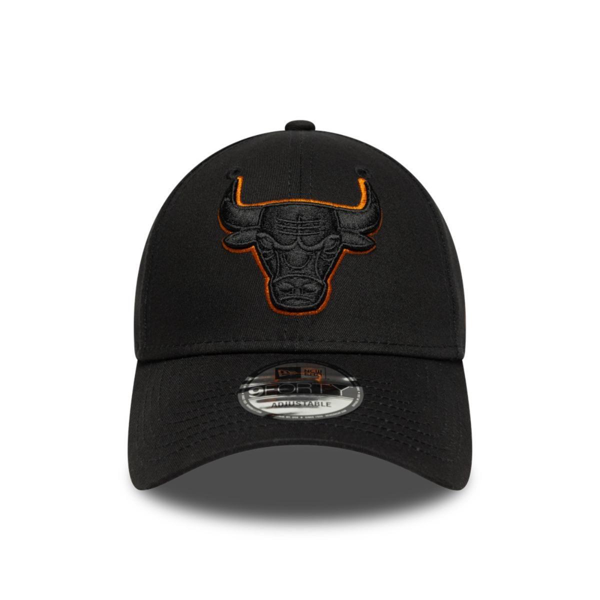 Gorra 9Forty Chicago Bulls Team Outline Negro - 60691402-2