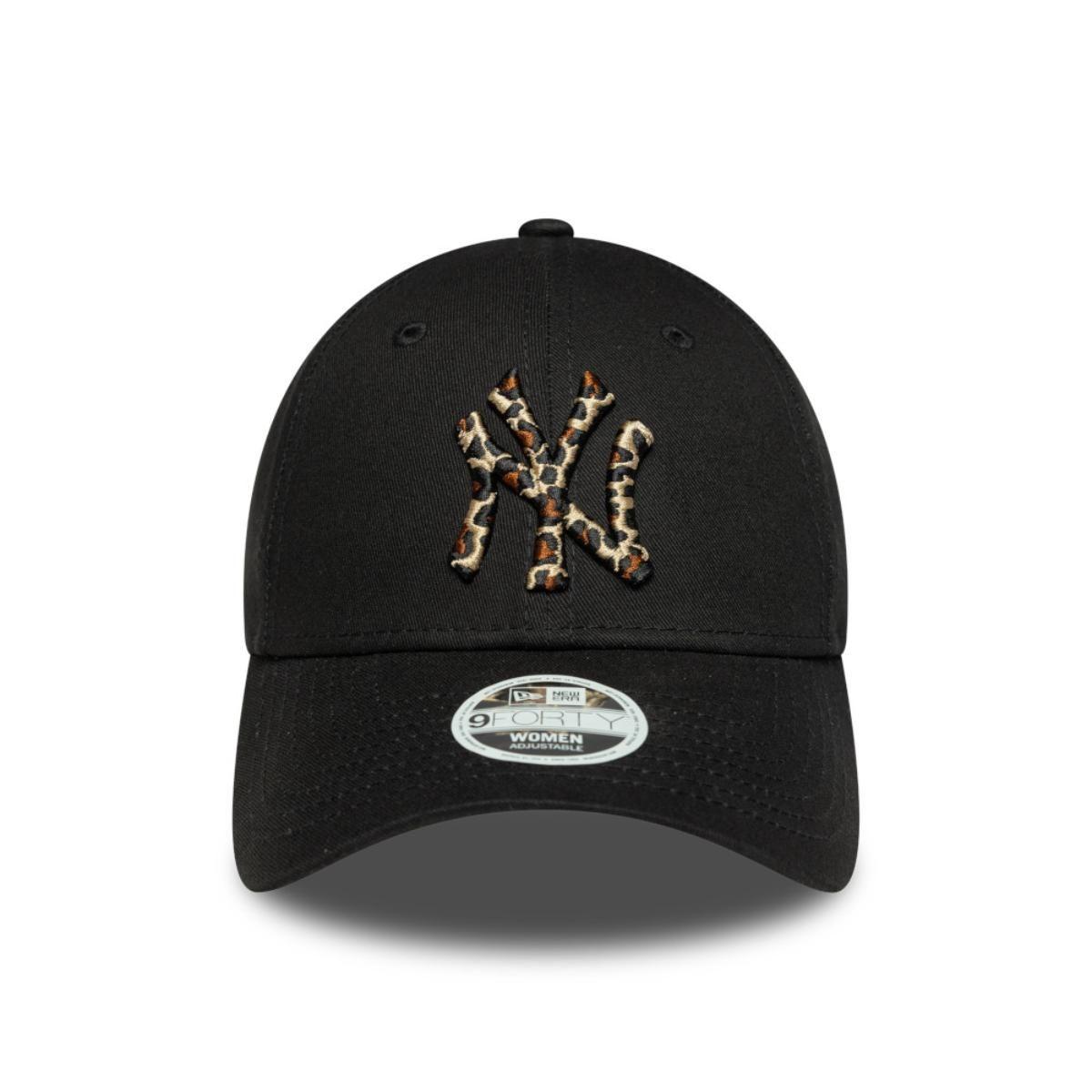Gorra 9Forty New York Yankees Leopard Infill Black Women - 60691330-2